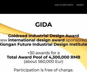 GIDA 2020 - Goldreed Industrial Design Award