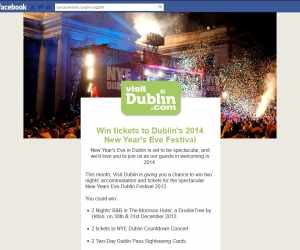 Vinci i biglietti per il Festival di Capodanno 2014 a Dublino