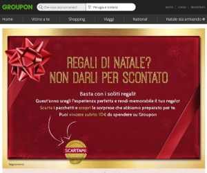 NATALE CON GROUPON
