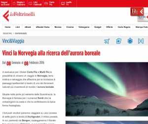 Vinci & Viaggia – Vinci la Norvegia alla ricerca dell’aurora boreale