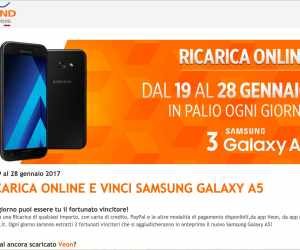 Ricarica Online e Vinci Samsung Galaxy A5 2017!