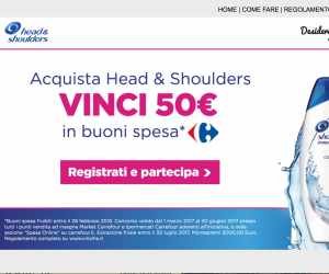 CON H&S PUOI VINCERE BUONI SPESA DA € 50
