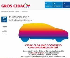 1° GRAN CONCORSO GROS CIDAC 2017 RENAULT CLIO LIFE 1,2 16V