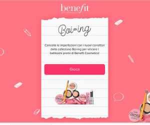 Cancella le imperfezioni con Benefit!
