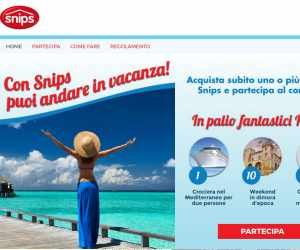 CON SNIPS PUOI ANDARE IN VACANZA