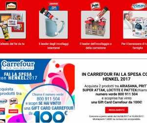 IN CARREFOUR FAI LA SPESA CON HENKEL 2017