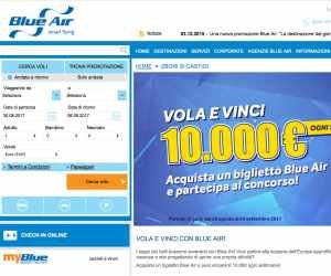 Voli e vinci con Blue Air