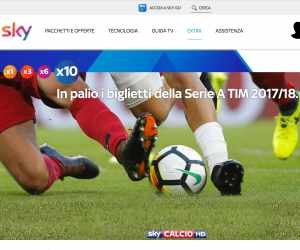 Allo stadio con Sky 2017/2018 H1