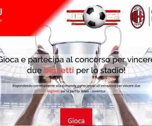 Vinci Con Fuijtsu 2 biglietti per Milan – Juventus