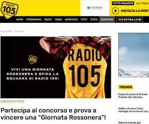 CON RADIO 105 ALLA GIORNATA ROSSONERA!