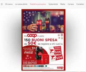 VINCI E FAI UN REGALO CON COCA-COLA E COOP