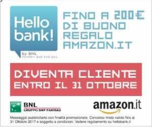 HELLO! RUSH&WIN - 150€ DI BUONI AMAZON.IT + 50€ DI BUONI AMAZON.IT PER I PRIMI 500