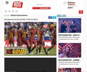 RDS SPORT EXPERIENCE AS ROMA – ROMA VS. LAZIO