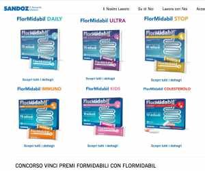 VINCI PREMI FORMIDABILI CON FLORMIDABIL