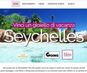 VINCI UN GIOIELLO DI VACANZA CON BLISS