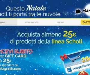 SCHOLL TI PORTA TRA LE NUVOLE