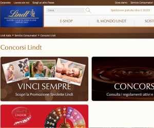 CONCORSO LINDT TAYLOR MADE AUCHAN