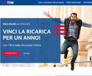 Vinci la Ricarica per 1 anno