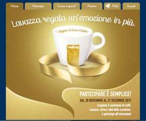 LAVAZZA REGALA UN'EMOZIONE IN PIU' - 2017