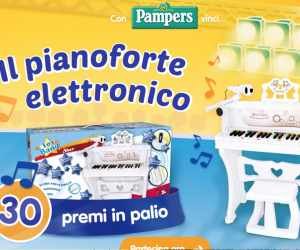 Con Pampers Vinci il Pianoforte Elettronico