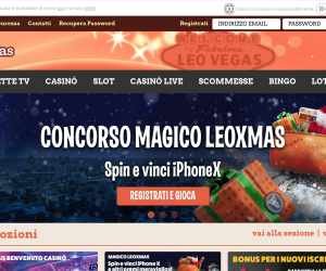 Magico LeoXmas: spin e vinci iPhone X