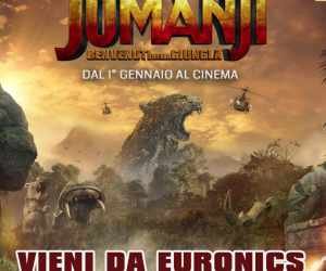 Vinci fantastici premi con Jumanji e Euronics