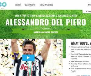 Win a Trip to Italy & Watch AS Roma v Juventus FC with Alessandro Del Piero