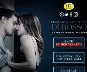 Vinci con Cinquanta sfumature di Rosso e UCI Cinemas