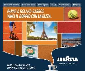 VINCI IL DOPPIO CON LAVAZZA