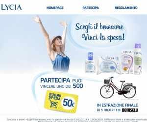 SCEGLI IL BENESSERE, VINCI LA SPESA!