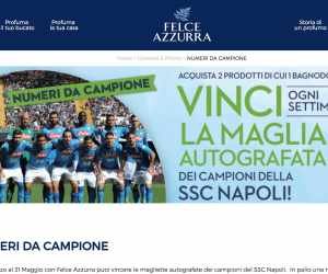 FELCE AZZURRA NUMERI DA CAMPIONE