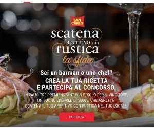 SCATENA IL TUO APERITIVO CON RUSTICA