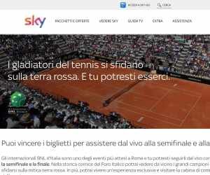 Vivi il meglio del tennis a Roma 2018
