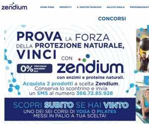 PROVA LA FORZA DELLA PROTEZIONE NATURALE, VINCI CON ZENDIUM!