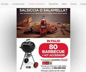 CON COCA-COLA E LIDL VINCI UN BARBECUE