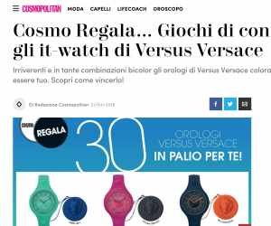 Cosmo Regala… Giochi di contrasti