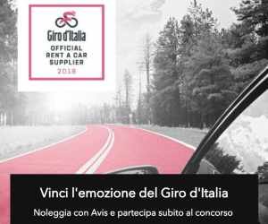 NOLEGGIA CON AVIS E VINCI LE EMOZIONI DEL GIRO D’ITALIA
