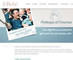 CONDIVIDI LE PASSIONI CON TUO FIGLIO