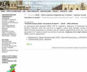SCENDINCAMPO: RACCONTARE DI SPORT - 2018 - XIII edizione