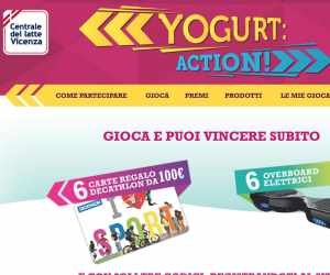 YOGURT ACTION! Vinci il divertimento con la Centrale!