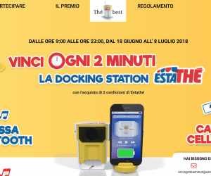 Con ESTATHE’ vinci 1 DOCKING STATION ogni 2 MINUTI