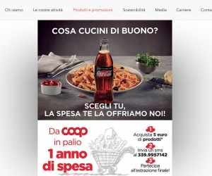 CON COCA-COLA E COOP PUOI VINCERE UN ANNO DI SPESA