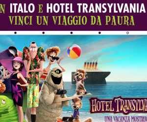 2 POLTRONE PER 1 - CON ITALO E HOTEL TRANSYLVANIA 3 VINCI UN VIAGGIO DA PAURA