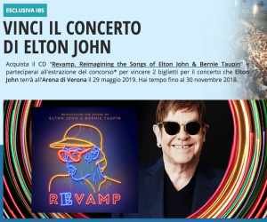 VINCI IL CONCERTO DI ELTON JOHN