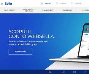 Apri il conto WebSella o Sella e vinci