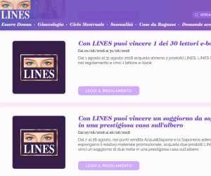 Con LINES puoi vincere un soggiorno da sogno di due notti in una prestigiosa casa sull'albero