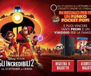 Vinci fantastici premi con UCI Cinemas e Gli Incredibili 2