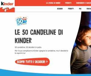 ESPRIMI UN DESIDERIO E KINDER LO REALIZZA