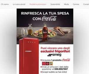 CON COCA-COLA E LIDL VINCI UN FRIGORIFERO
