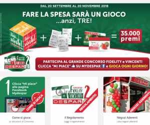 FIDELITY & VINCENTI CON DESPAR - SECONDA EDIZIONE